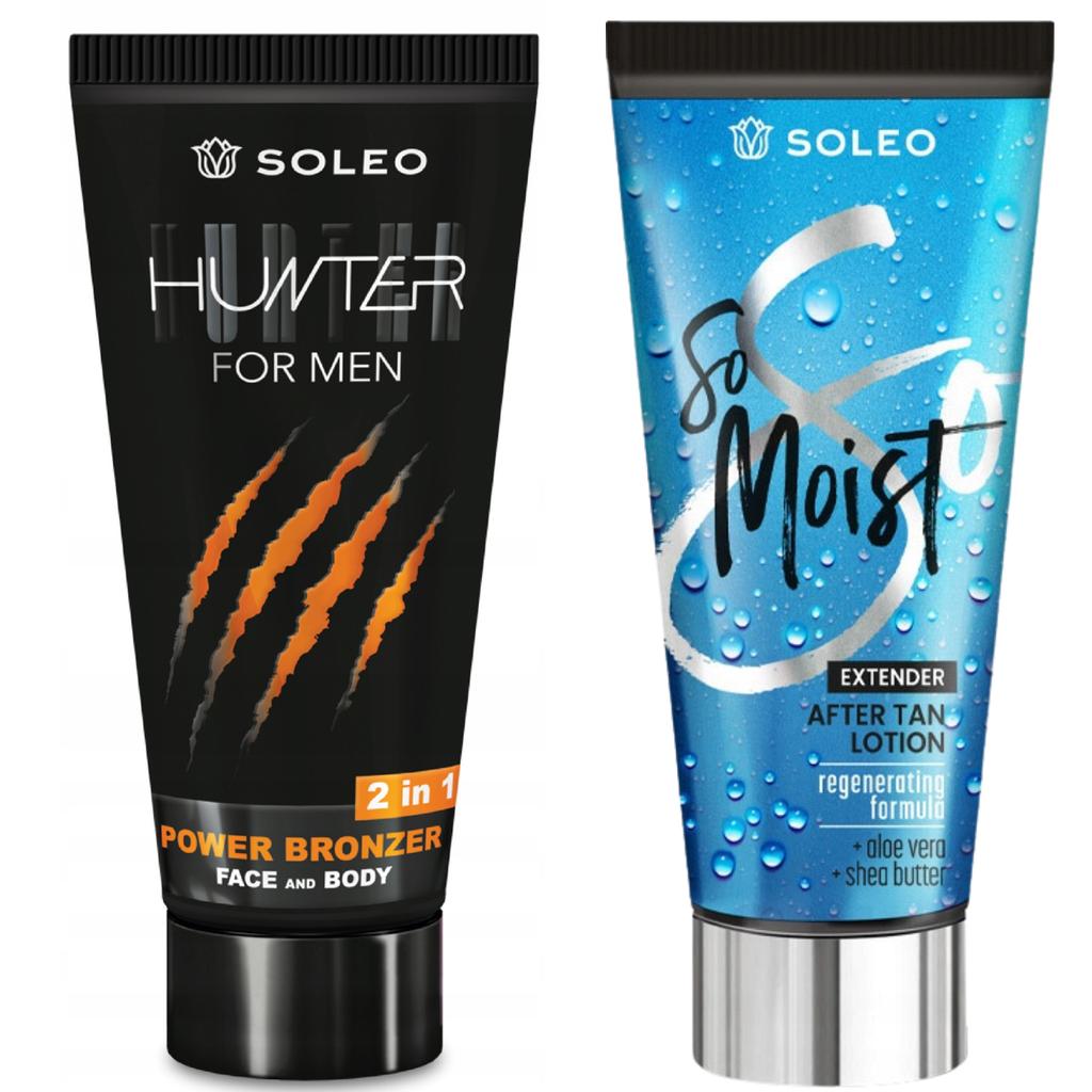 Set Soleo Hunter + So Moist After Tan
