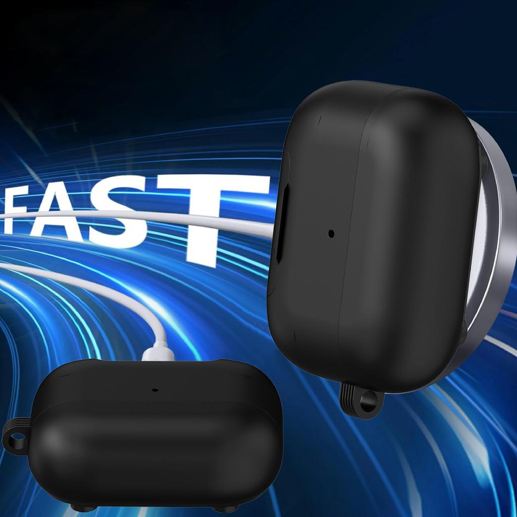 Чехол для AirPods Pro 3 Складная подставка ТПУ ПК Магнитная крышка для наушников с карабином