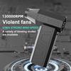 X3-A 130000 об/мин мини турбореактивный вентилятор высокоскоростной пылеуловитель двигатель 2000 мАч 41 м/с ветер ручной сильный вентилятор электрический воздушный пылеуловитель