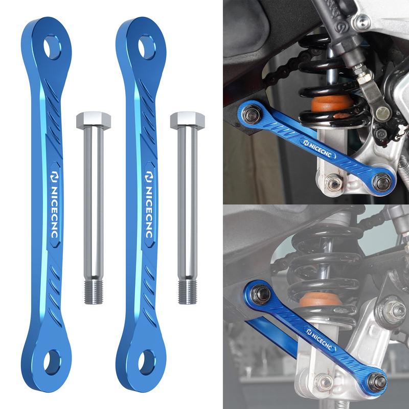 КомплектLowering Links (рычагов занижения) подвески для мотоцикла 1,5 дюйма для Yamaha Tenere 700/Rally Edition XTZ700 2019-2024