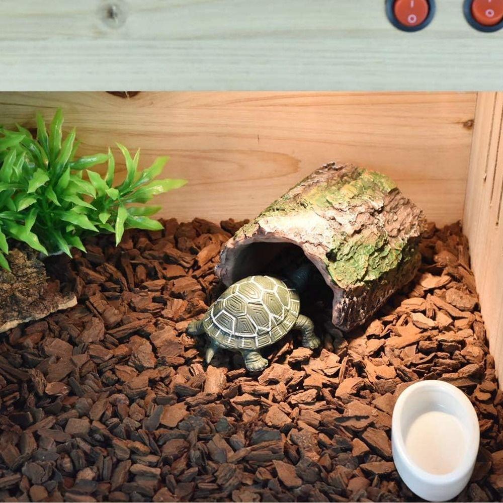 Escape Cave Reptile Hideout Simulation Reptile Cave Lizard Hideaway Shelter  Pet Breeding