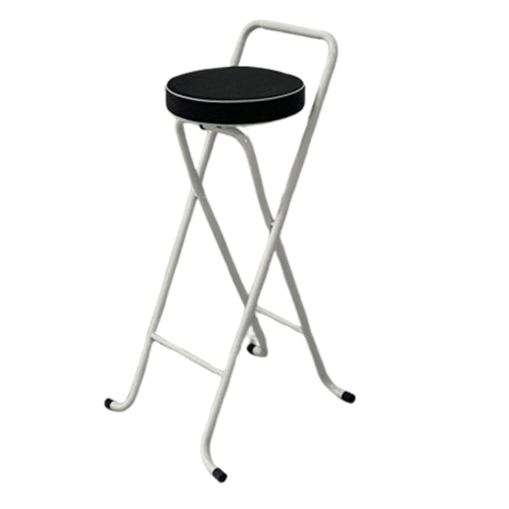 Барный стул для взрослых, круглый, складной, collapsible, высоты стойки, для кухонного завтрака, для сада, кафе, ресторана