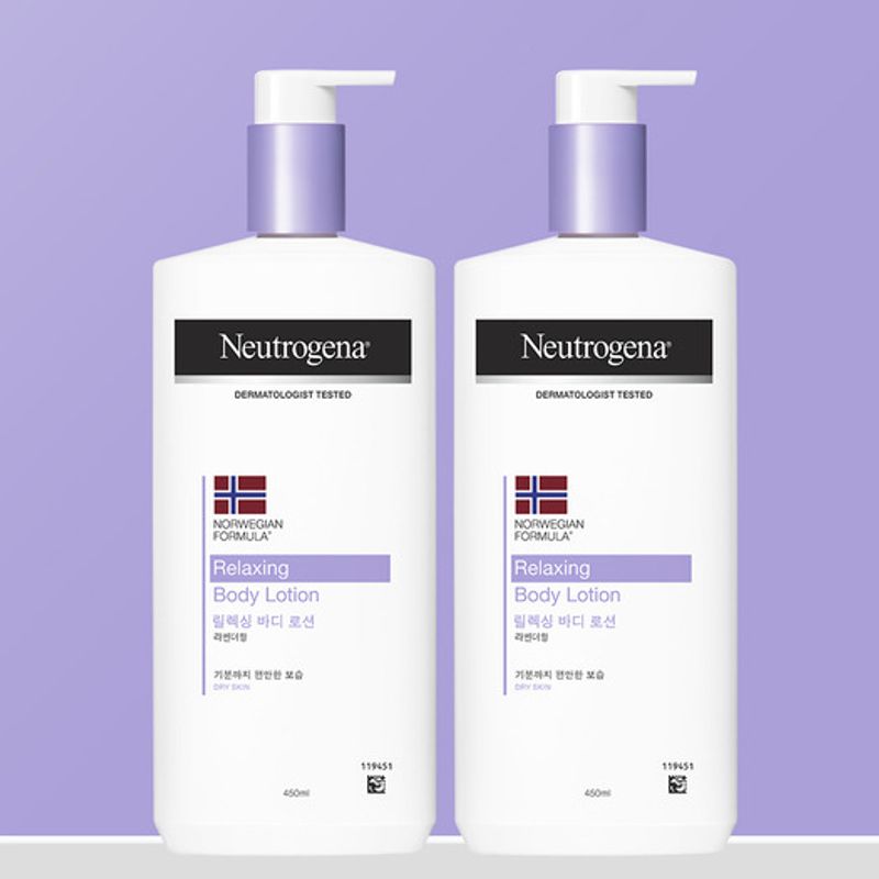 NEUTRIGENA Успокаивающий лосьон для тела 450 мл x 2