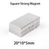 10 шт. 20x10x5 Суперпрочные Квадратные Магниты Блок Магнит Прямоугольные Наклейки для Холодильника и Доски, Магнит Кошачий Глаз Инструменты для Маникюра