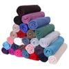 Solid Color Mercerized Cotton Women's Scarf - Spring/Summer, High-Quality, Elastic, Breathable, Indian-Style, Sweat-Wicking, BS82