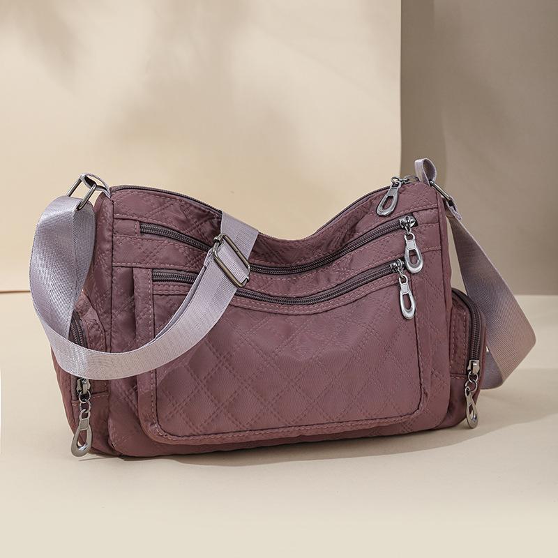 Сумка из вышитой нити для женщины среднего возраста, одноплечная сумка через плечо, водонепроницаемая сумка для мамы