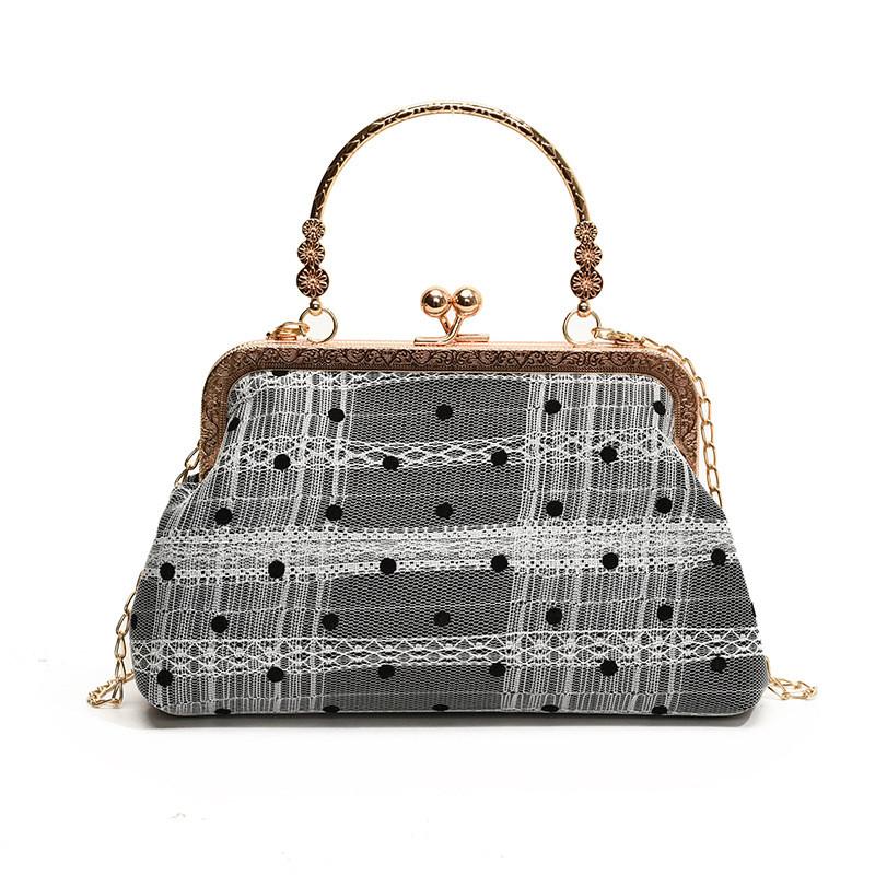 Fashionable Retro Style Womens Pu Leather Handbag Classic Shell Shape Design