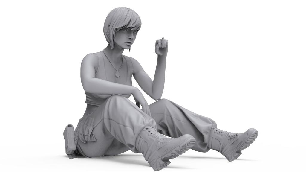 Tori Factory Girls in Action Series Tiida Resin Kit 1/24 GC-046