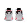 Jordan Air Jordan 6 Little Flex Инфракрасная амортизация Устойчивость к истиранию Нескользящая подошва Средняя высота Детская обувь Белый CT4417-101