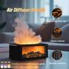 Simulation 3D Flame Fireplace Air Humidifier Silent Air Aromatherapy Machine Smart Essential Oil Fragrance Diffuser