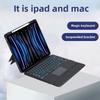 Leather Keyboard Case for iPad 10.9 Magnetic Bluetooth Keyboard Cover Compatible with iPad Pro 11 10.25 Inch