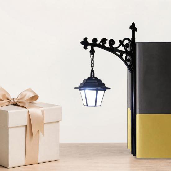 Modern Shelf Light Vintage Bookshelf Light, LED Reading Lamp for Bookcase, Metal Retro Lamp, Night Bedside Decorative Desk Book Lovers & Library Study