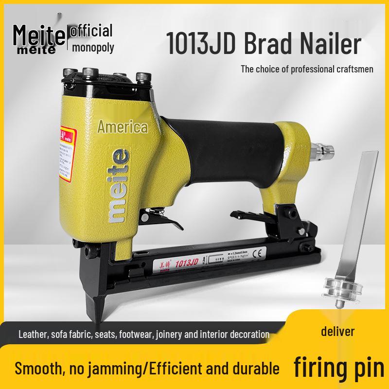Пневматический гвоздезабиватель Meite 1013J Инструмент для деревообработки 1022 Пневматический U-гвоздезабиватель