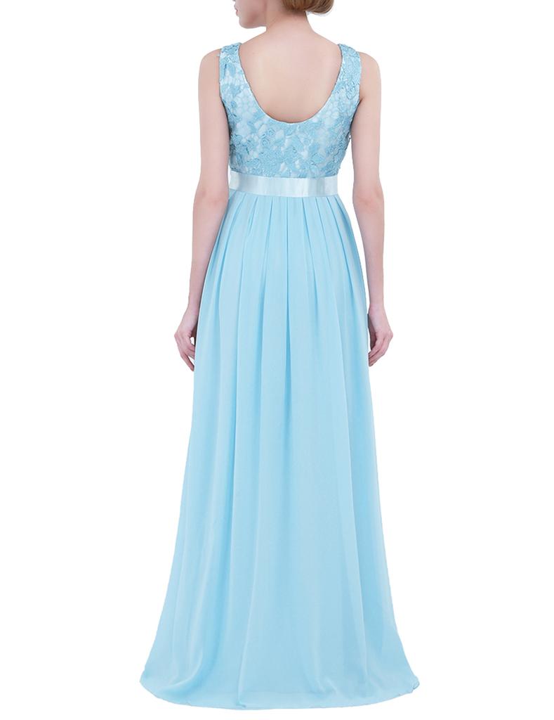 Женское шифоновое макси платье