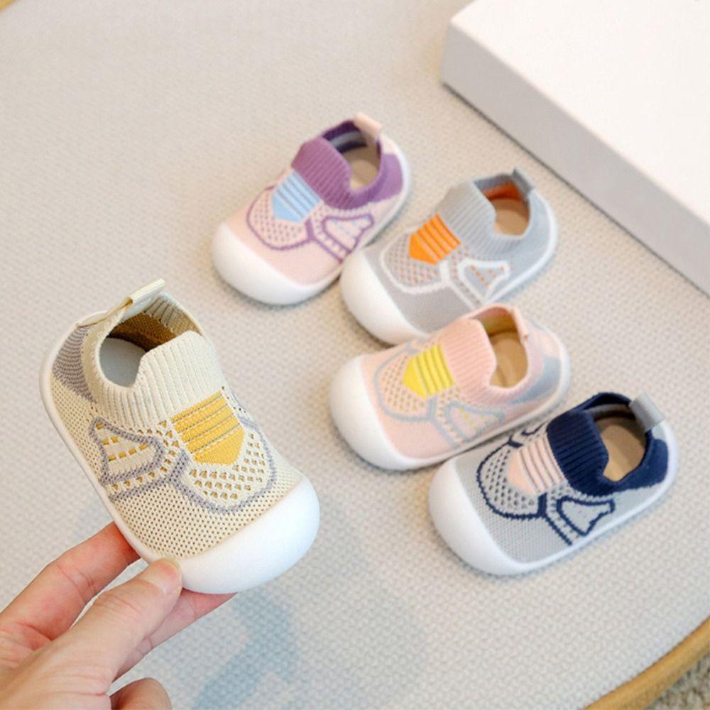 Mesh Design Breathable Mesh Baby Shoes Anti-slip Bottom Non-slip Baby Shoes Newborn