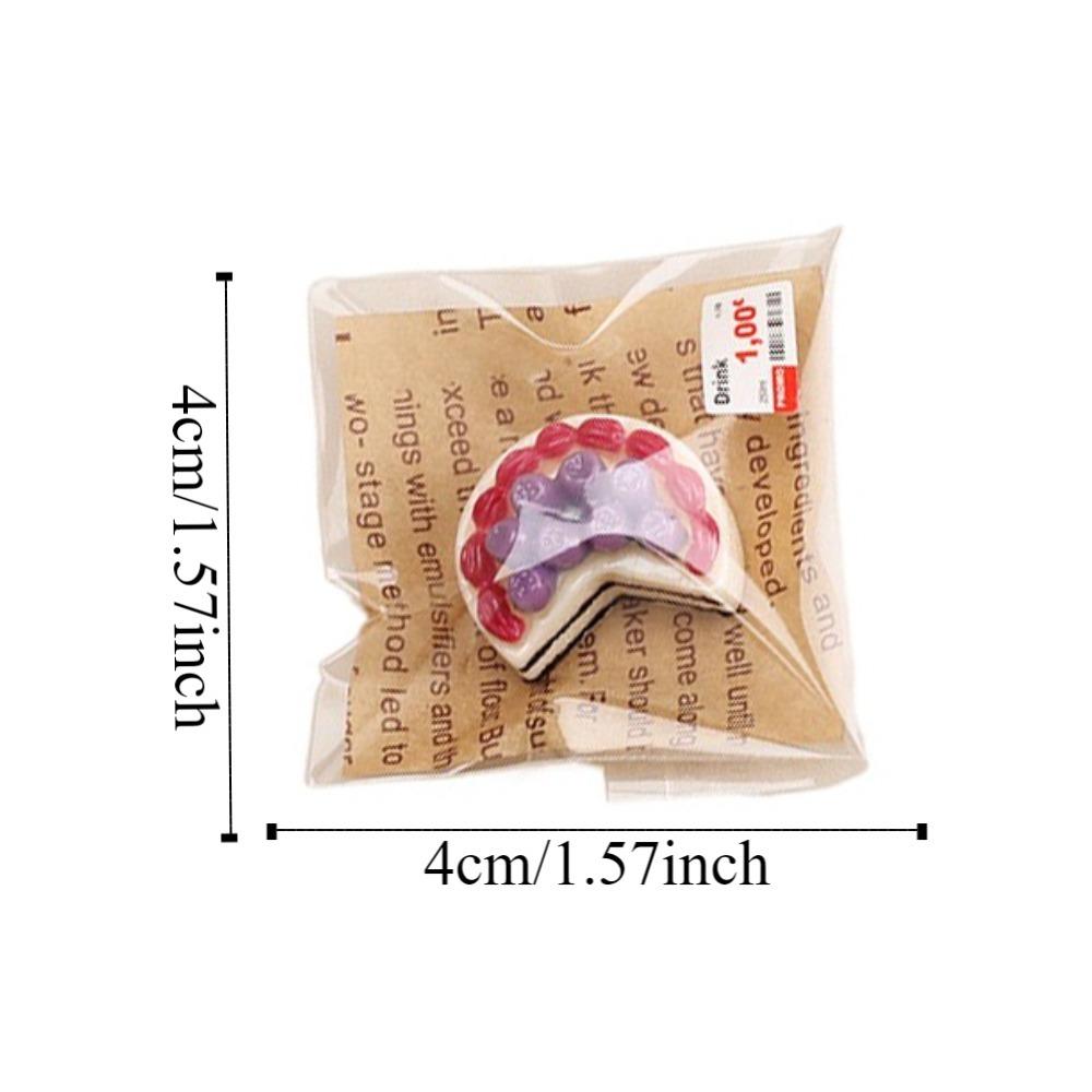 20pcs Breads Simulation Mini Cakes Pastries Play House Toy Miniature Simulation Desserts  Children