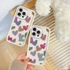 Множество сердечек подходят для чехла для мобильного телефона iphone16pro Apple 15 Япония и Южная Корея 14/13promax новый 12.