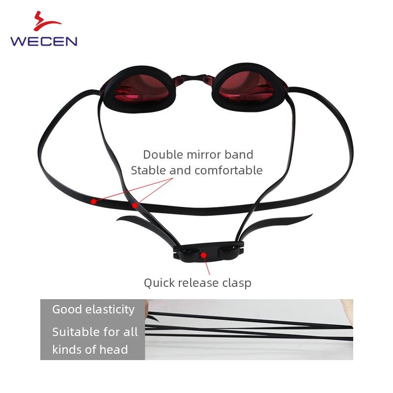Professional Adult Racing Swimming Goggles with Anti-Fog & UV Protection Features