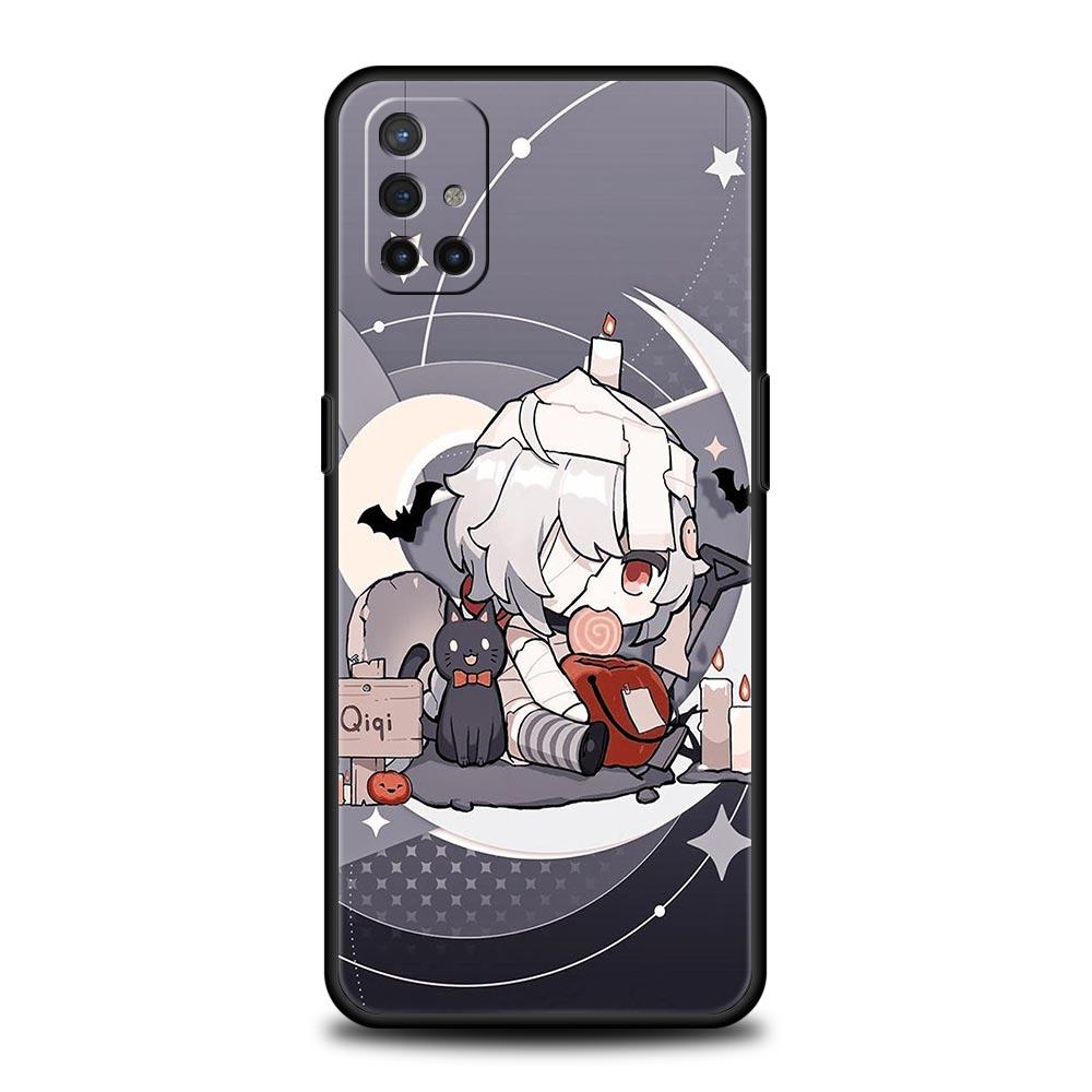 Cute Genshin Impact Xiao Phone Case For OnePlus Nord CE 2 9 8 7 7T 10 Pro 9RT 9R 8T Nord N100 N200 N10 5G Silicone Black Cover