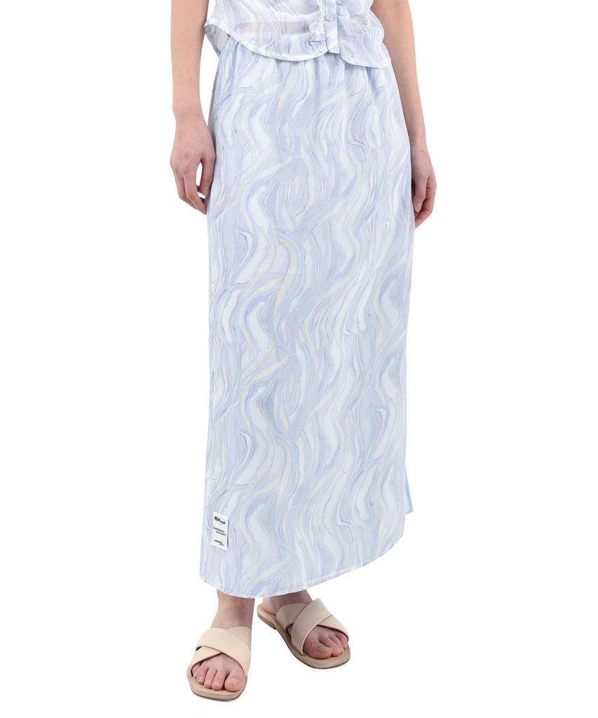 Catharsis Chiffon Long Skirt L/B_Free