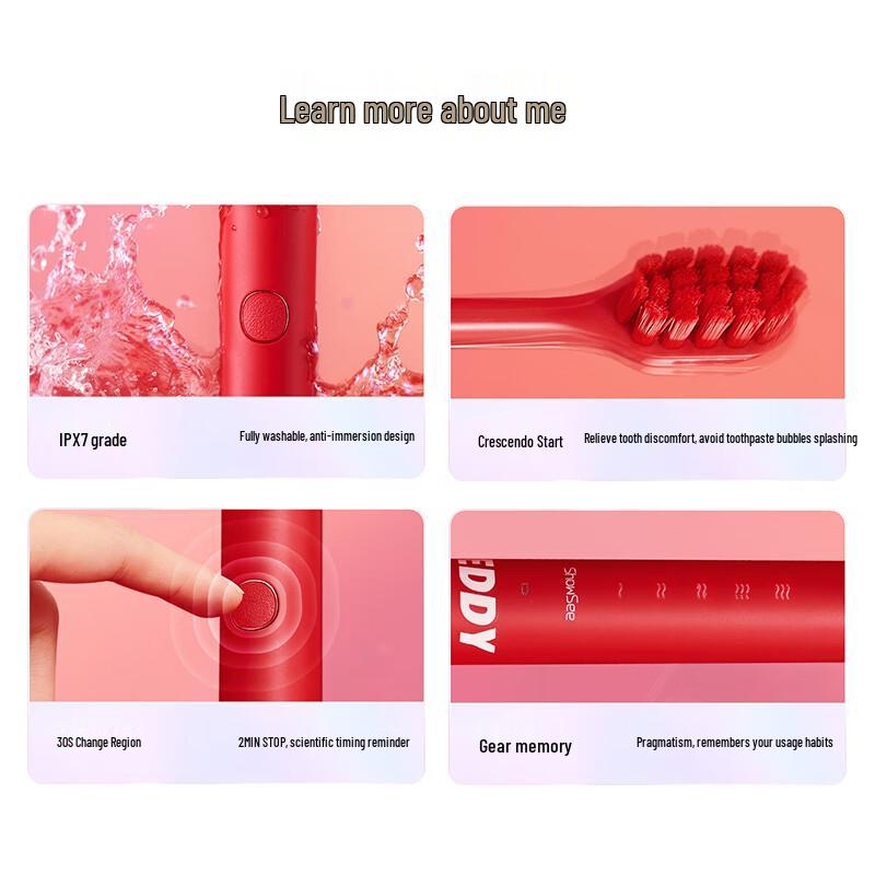 Xiaoshi Teddy Лимитированная серия Звуковая электрическая зубная щетка Подарочный набор