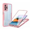 Чехол для телефона на 360 градусов для Xiaomi Redmi Note 11 Pro 12 5G 11S 10 10T 9 Redmi 12C A2 10C 10A 9C 9A 9T Прозрачный защитный чехол