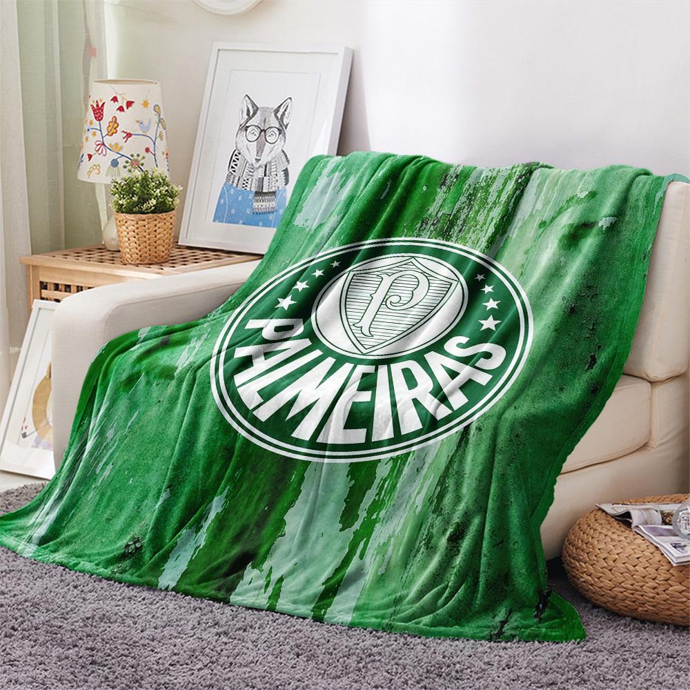 SE Palmeiras Flannel Blanket, High quality Comfortable for All Seasons, Home Decor, Warmth and Comfort