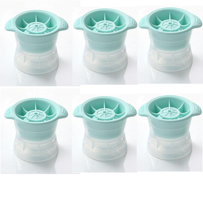 Силиконовая форма для хоккейного кубика, решетка для льда, круглая коробка для льда, пищевой силиконовый шарик для виски, льдогенератор для домашнего бара, кухонные принадлежности