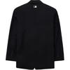 MLB New York Yankees Solid Logo Straight Cut Single-Breasted Suit Unisex suit Black 3LJKB0231-50BKS