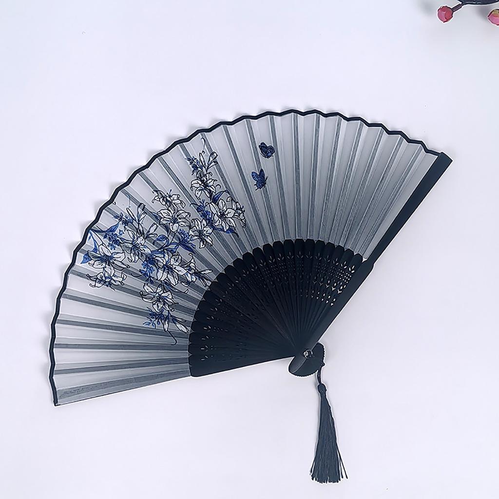 Antique Fan, Chinese Fan, Antique Folding Fan, Dance Fan