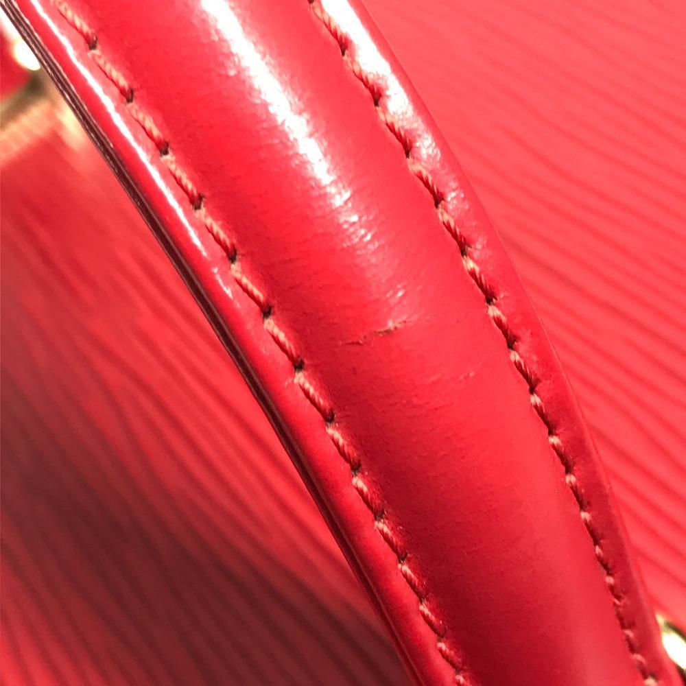 Louis Vuitton M48037 Epi Cannes Vanity bag Hand Bag Epi Leather Castilian Red