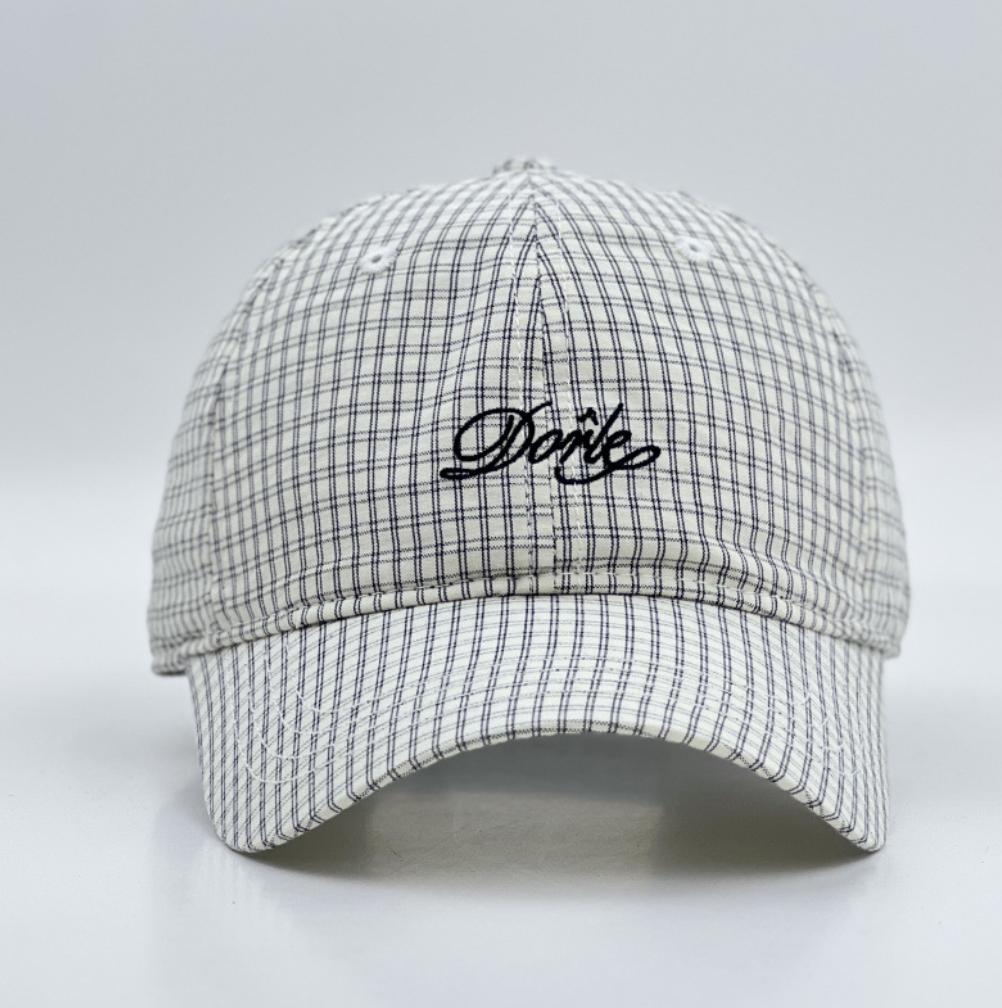 Fashionable Multi Color Plaid Embroidered Stylish Classic Customizable Daily Casual Streetwear Baseball Cap