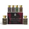 Ananta Набор из 6 масел аттара 6 мл – Aura, Dubai Oud, Black Musk, Desire, Aqua AQ и White Sandal | Набор стойких ароматов для мужчин и женщин