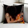 Slash GNR band Guns N RRoses Square DoubleSided printed Pillow Case Bedroom Bedside Pillow Sofa Cushion Cover Gift