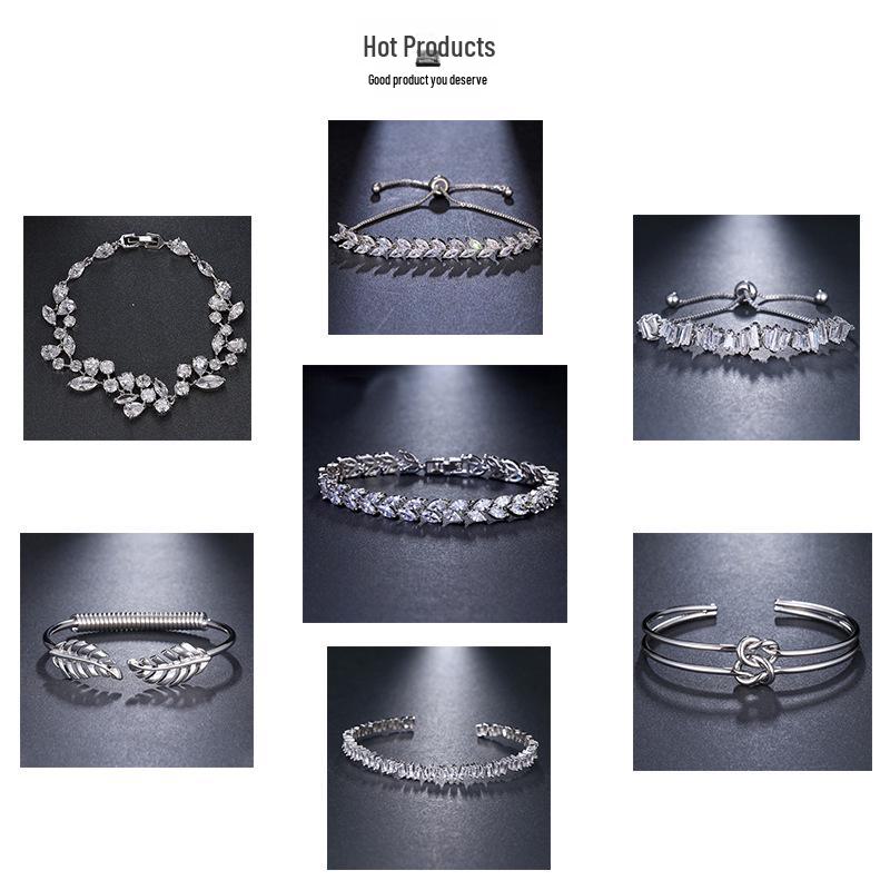 AAA Women's Zircon Gemstone Bracelet - Valentine's Day Gift ST-49