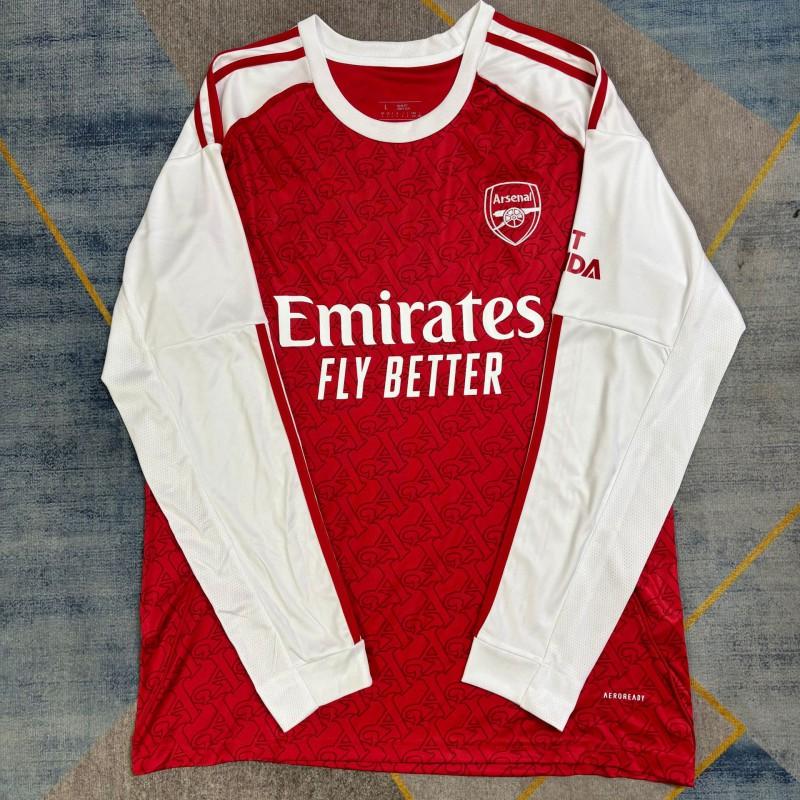 Long Sleeve Football Jerseys Fans - National Team Club Soccer Shirts Cotton Blend All Unisex Adult