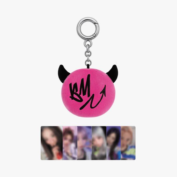 Pre-order BABYMONSTER WE GO UP PSYCHO Plush Key Ring
