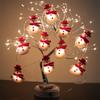 Snowman Christmas LED Garland String Light Merry Christmas Decorations for Home Cristmas Tree Ornament Xmas Navidad Gifts