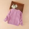 Детский свитер, осеннее пальто, вязаная одежда для маленьких девочек, вязаные милые кардиганы с длинными рукавами для девочек, хлопковые свитера для детей