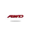 3D Metal AWD Logo Universal Car Emblem Fender Badge Trunk Decal Sticker For VW Toyota Honda CRV XRV MAZDA 4WD SUV 4x4 Off Road gr2