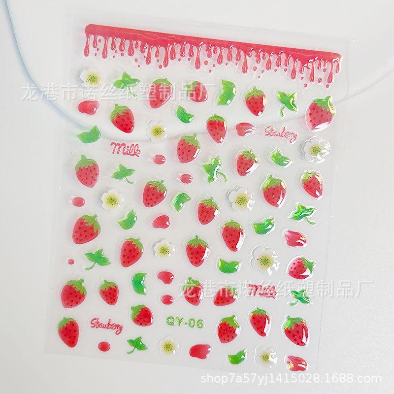 3D желейные наклейки для ногтей, прозрачные, милые, кавайные, медузы, нейл-арт, наклейки в стиле Ins, океанская тема, скрапбукинг, детская игрушка