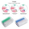 100 dona/quti Dental ip tayoqchasi Tish tozalash Interdental cho'tka Dental ip tanlovi Og'iz gigiyenasi parvarishi O'ta nozik dental ip Tish