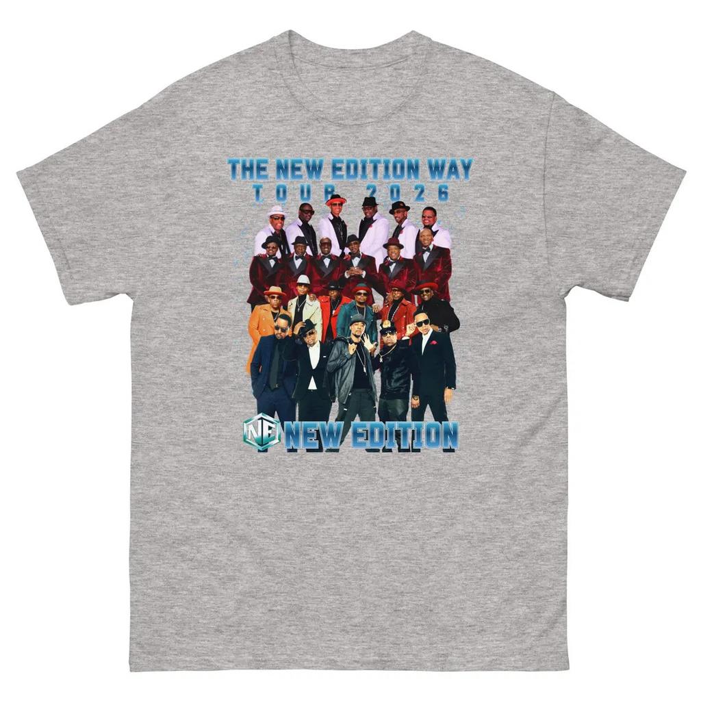 New Edition Band The New Edition Way NE4Life 2026 T Shirt Size S-5XL