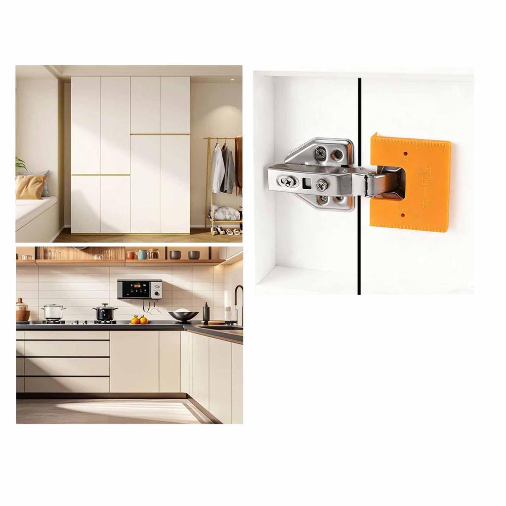 Шаблон для дверных петель Магнитные точные крепежные пластины Шаблон для мебельных петель Для дома Гаража Панели Кармана Ящика Монтаж Палубы Установка