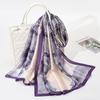 Simple Ink Painting Simulation Silk Long Silk Scarf Korean Version of the Fashion Wild Women Decorative Shawl Scarf