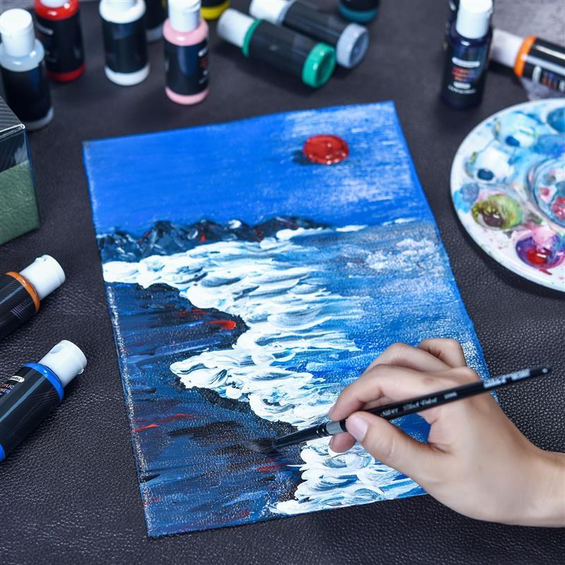 24 шт./набор акриловых красок металлик водостойкая не выцветающая для статуй раскрашивание своими руками одежда расписанная граффити пигменты