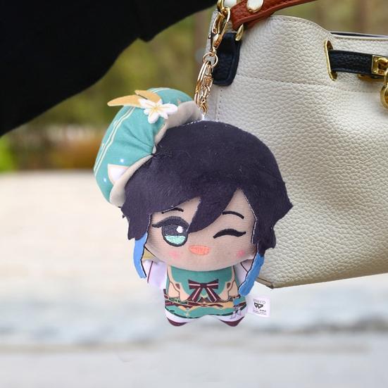 Genshin Impact Кукла Подвеска Симпатичные полностью заполненные анти-дем-куклы и мягкие игрушки Плюшевые Чжунли Сяо