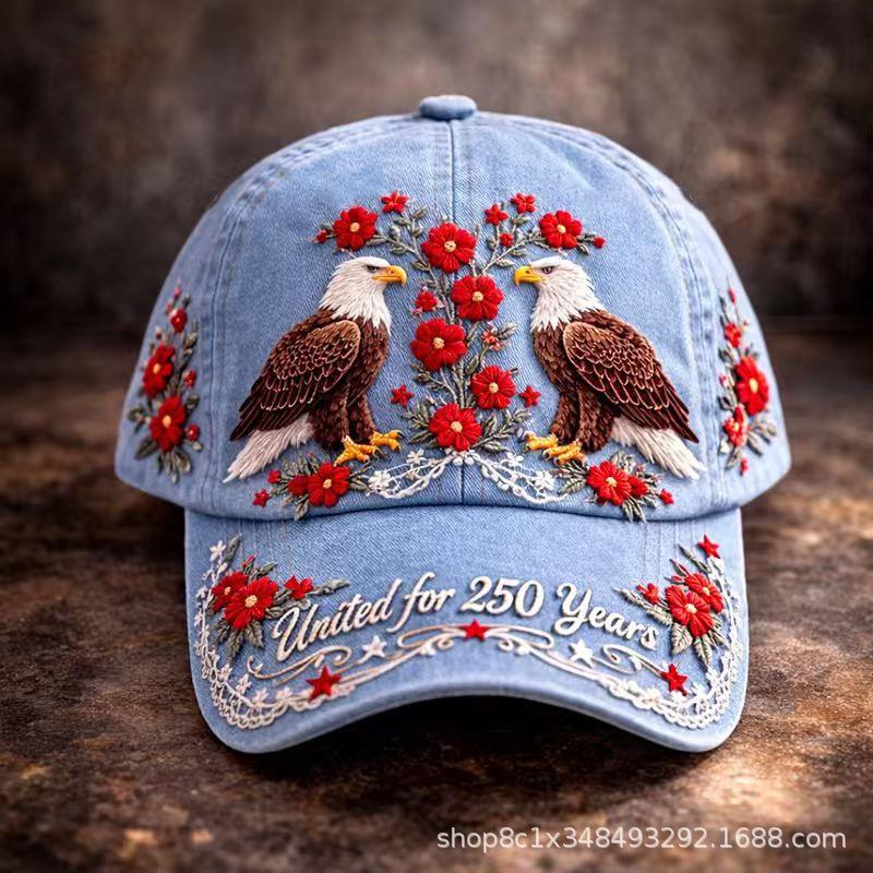 Temu animal print curved rubber cap personality casual shade baseball cap outdoor cap men and women