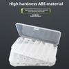 Двухсторонний ящик для рыболовных приманок, портативный, прозрачный, водонепроницаемый, прочный, искусственные, ручные, мягкие, рыболовные принадлежности, органайзер, кейс для хранения