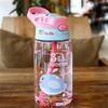 480ml Kids Sippy Cup Creative Cartoon Feeding Cups with Straws Plastic Water Bottle Portable Children's Cups For Outdoor Travel